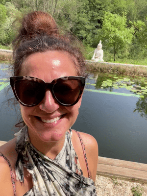 Life coach Katarina Stoltz on retreat in Portugal